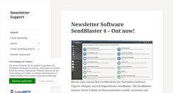 Desktop Screenshot of newsletter-support.de