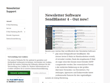 Tablet Screenshot of newsletter-support.de
